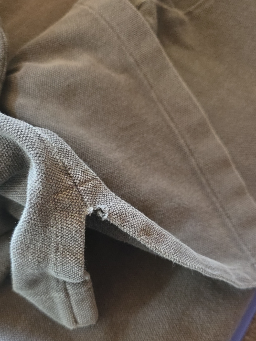 Polo Ralph Lauren VTG Men's RLPC Distressed Polo Front Graphic Gray L - Picture 10 of 10